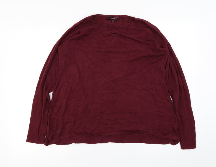 NEXT Womens Purple   Pullover Jumper Size 8