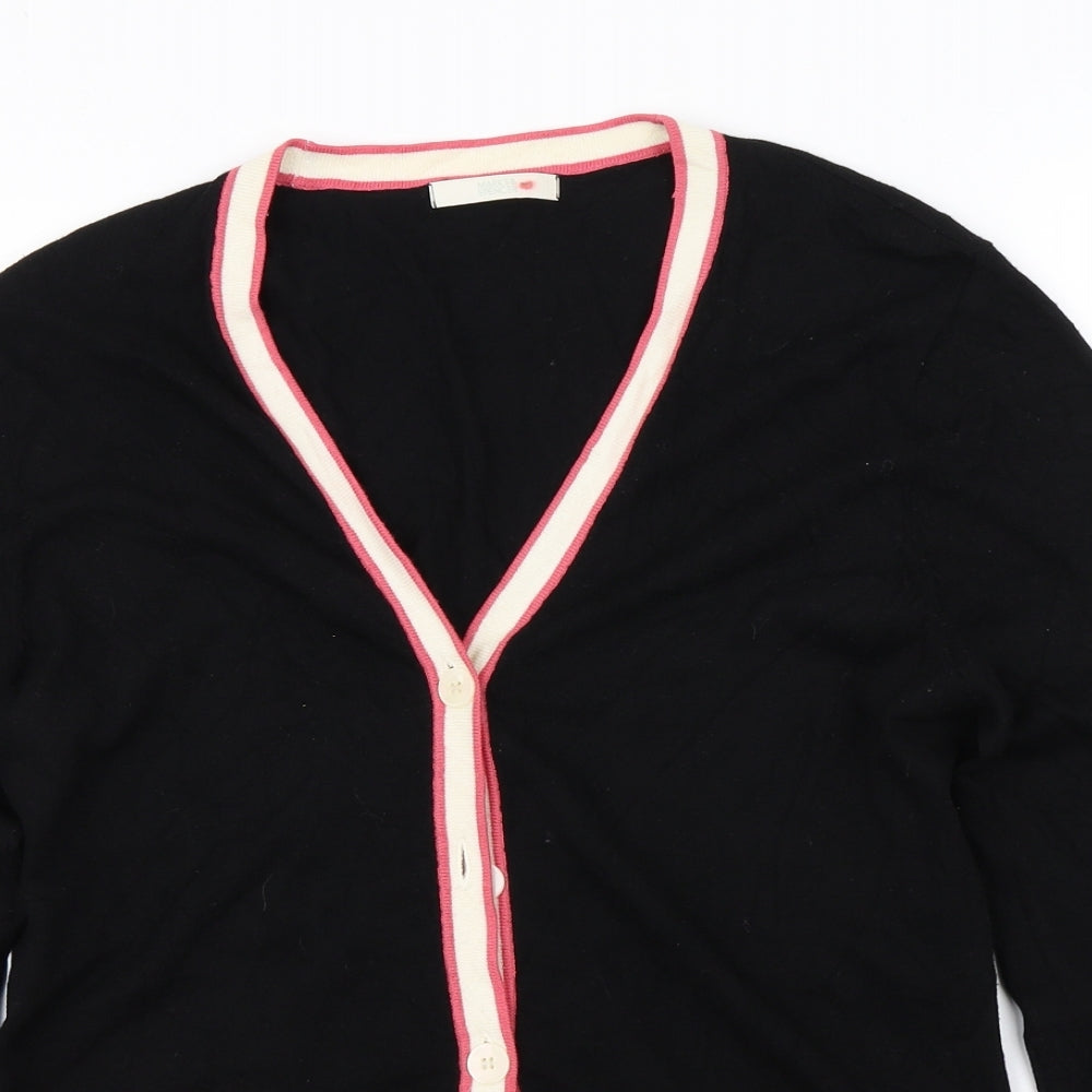 Marks and Spencer Womens Black   Cardigan Jumper Size 16
