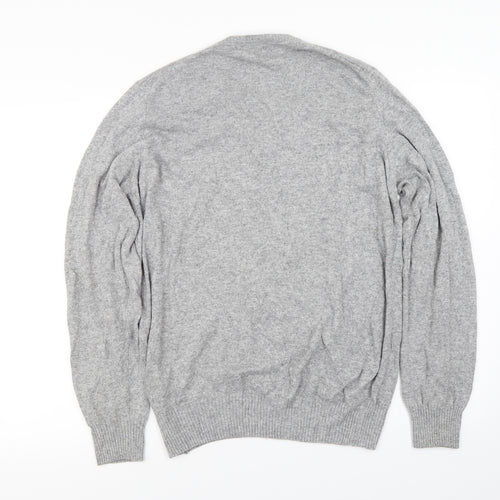 Zara Mens Grey   Pullover Jumper Size L