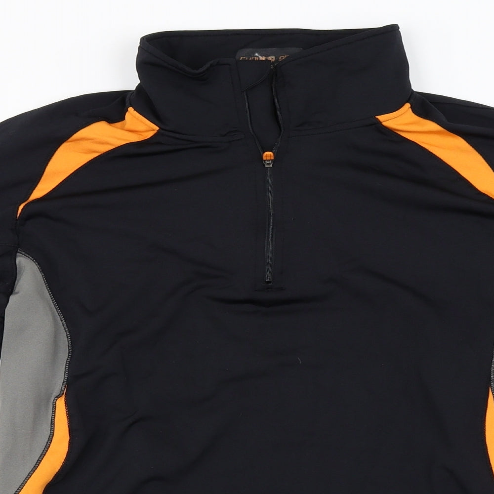 running gear Womens Black   Henley Jumper Size M
