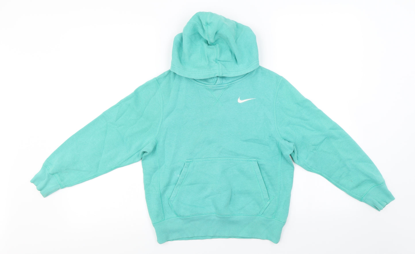 Nike Mens Green   Pullover Hoodie Size S