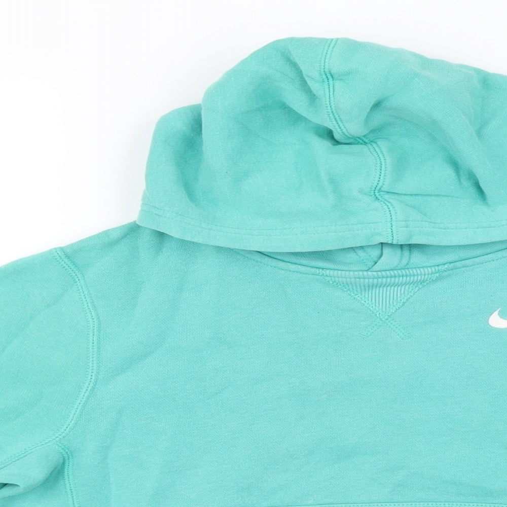 Nike Mens Green   Pullover Hoodie Size S