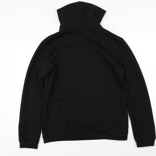Fancy Qube  Mens Black   Pullover Jumper Size M