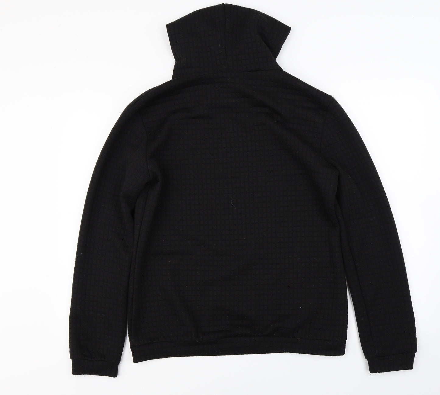 Fancy Qube  Mens Black   Pullover Jumper Size M