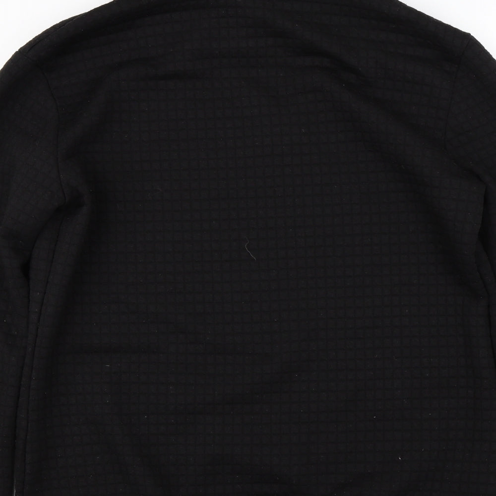 Fancy Qube  Mens Black   Pullover Jumper Size M