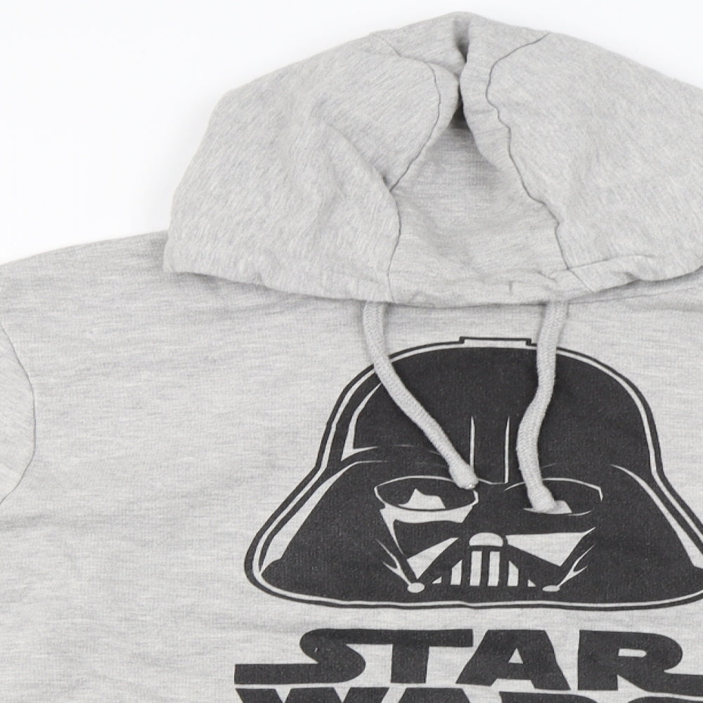 star wars  Mens Grey   Pullover Hoodie Size XL