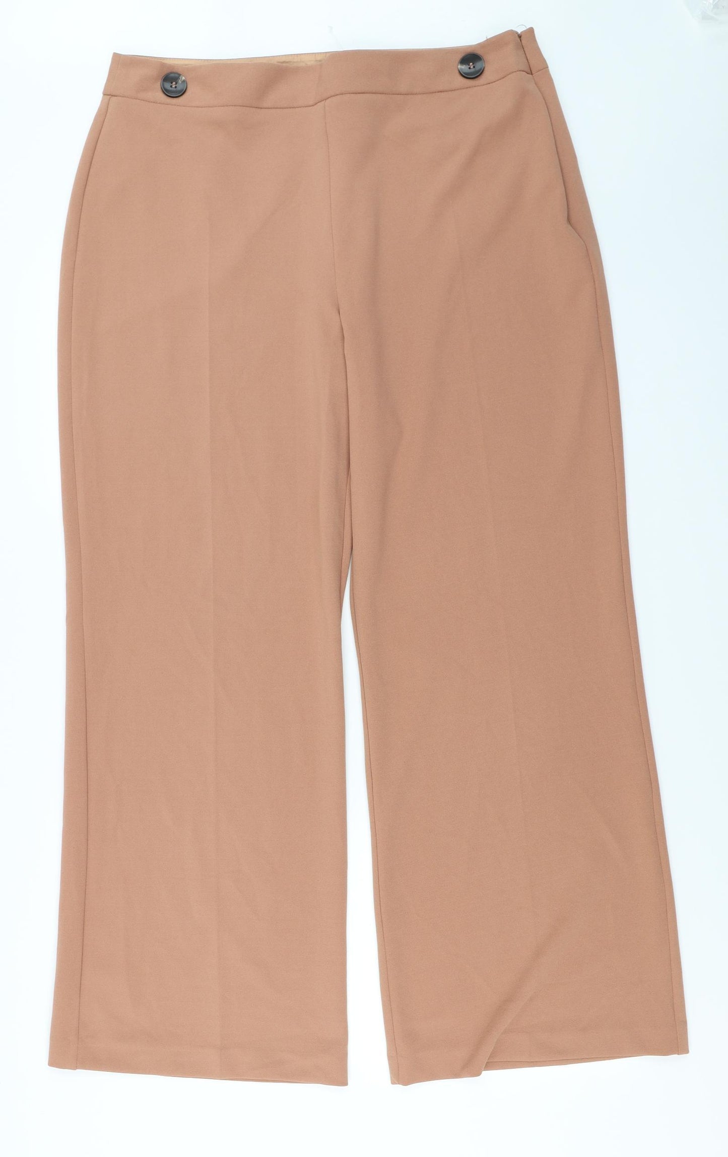 Principles Womens Brown   Trousers  Size 16 L29 in