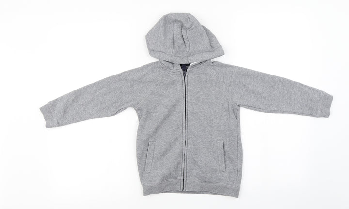 Casual Dept  Boys Grey   Full Zip  Size 4 Years