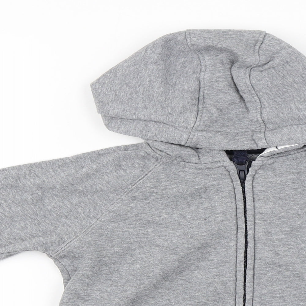 Casual Dept  Boys Grey   Full Zip  Size 4 Years