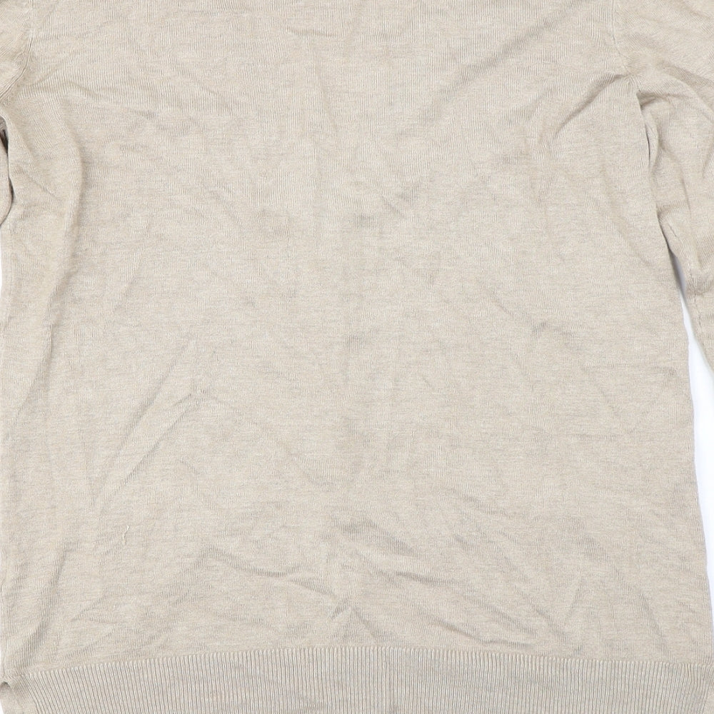 Papaya Womens Beige   Cardigan Jumper Size 12