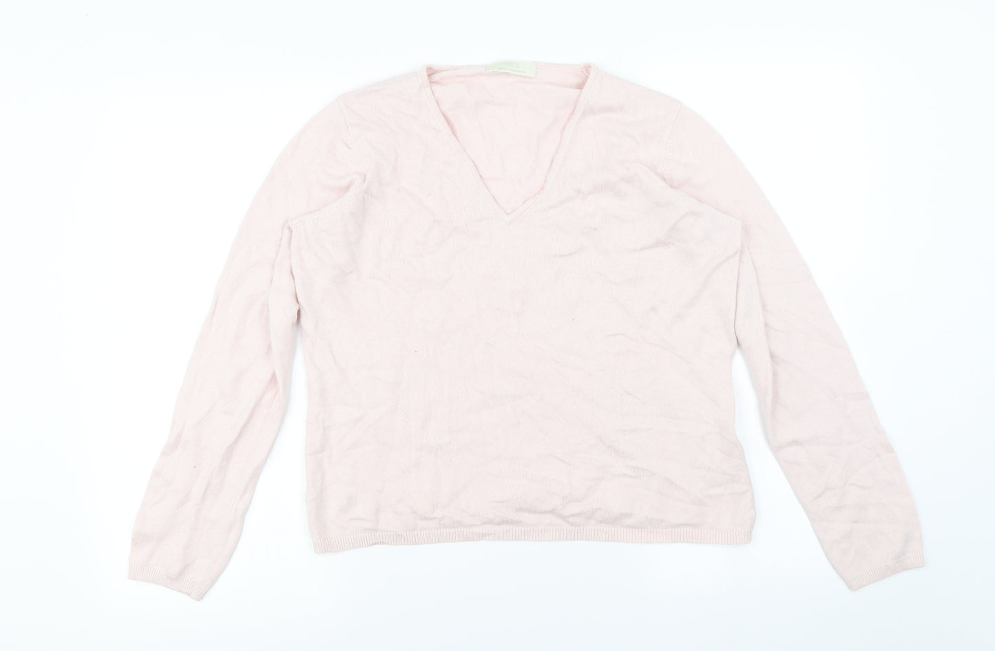 Marks and Spencer Womens Pink   Pullover Jumper Size 16