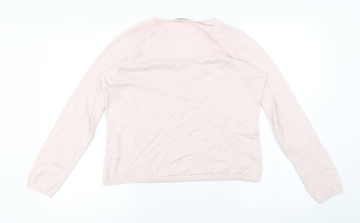 Marks and Spencer Womens Pink   Pullover Jumper Size 16