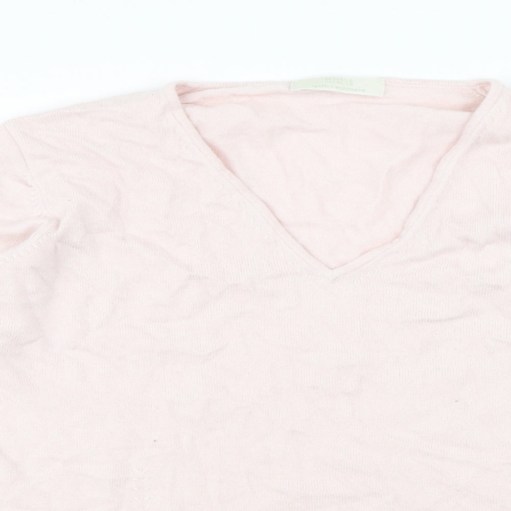 Marks and Spencer Womens Pink   Pullover Jumper Size 16
