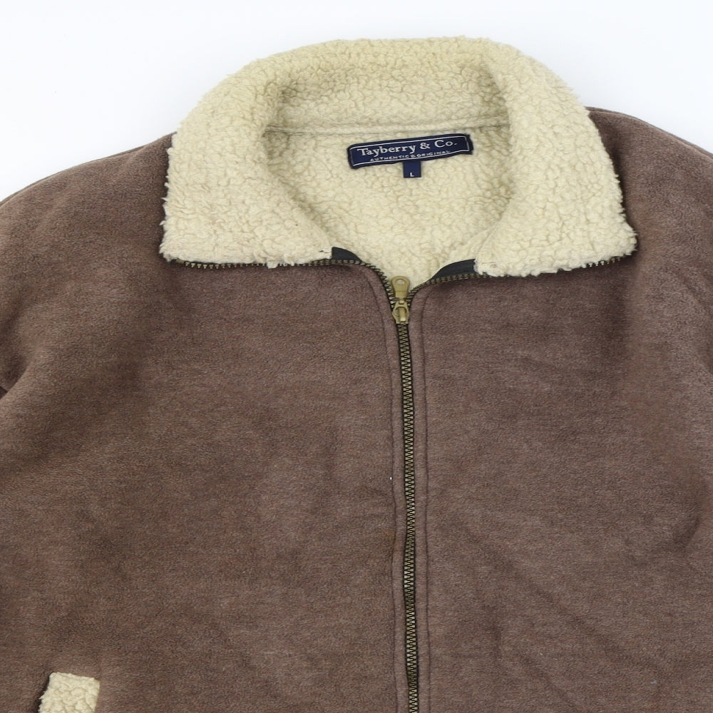 Tayberry & Co  Womens Brown   Jacket Coat Size L