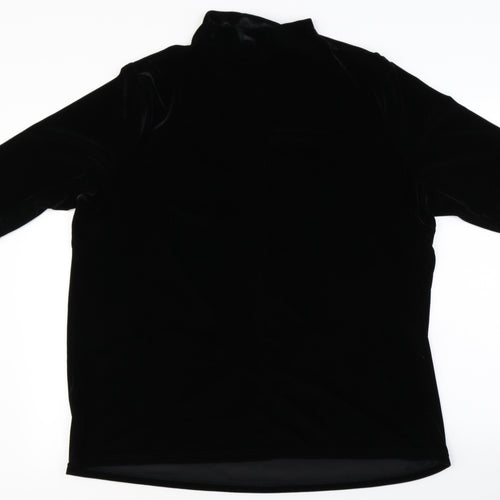 essence Womens Black   Basic T-Shirt Size 22