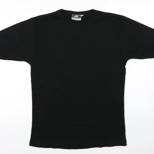 Giorgio  Womens Black   Basic T-Shirt Size XL