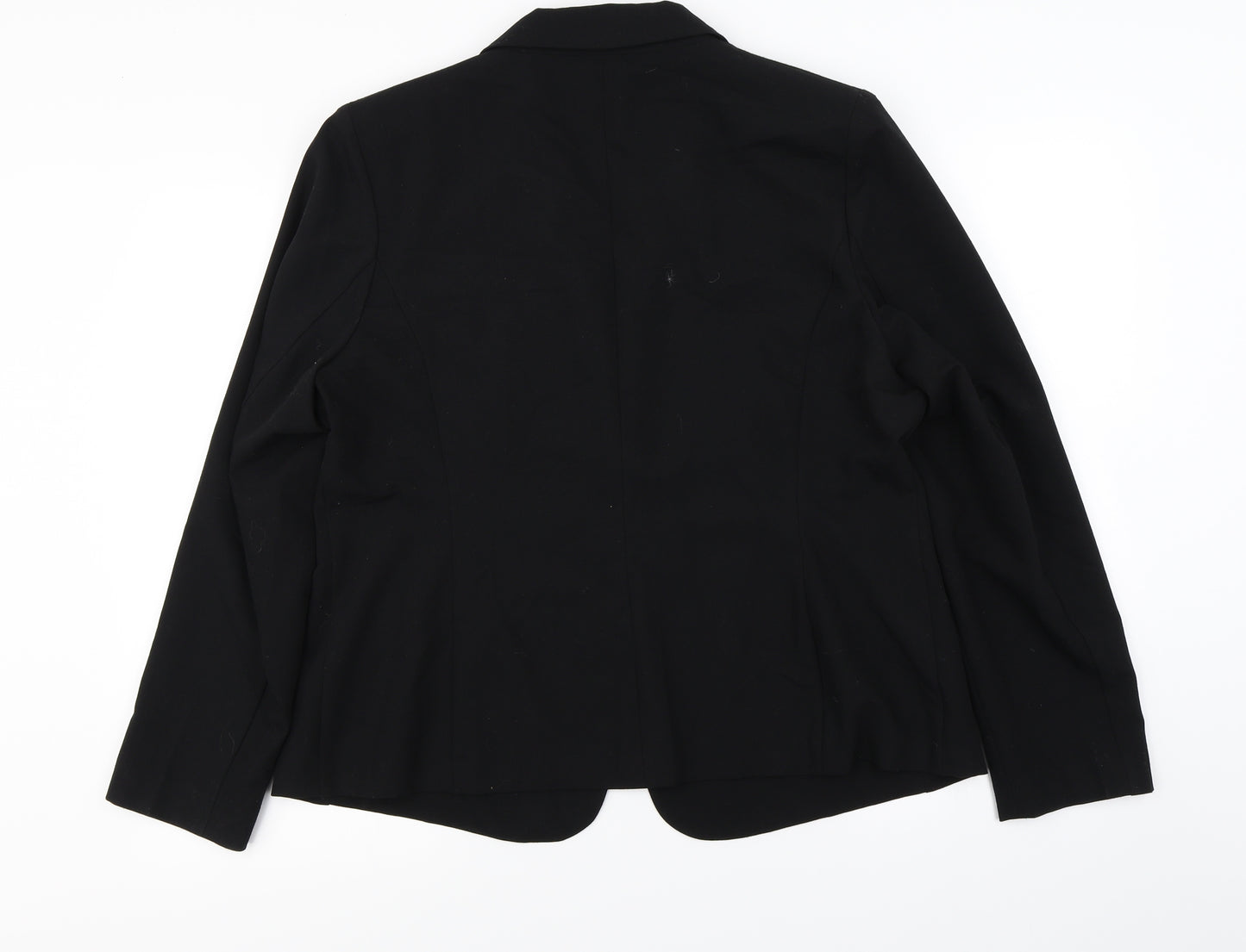 Marks and Spencer Womens Black   Jacket Blazer Size 18