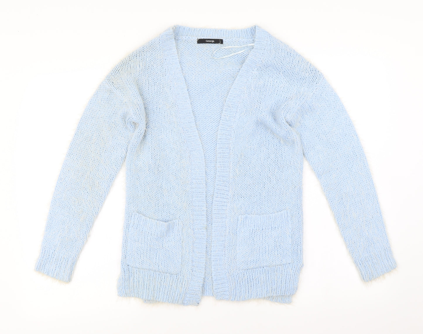 George Womens Blue   Cardigan Jumper Size 8