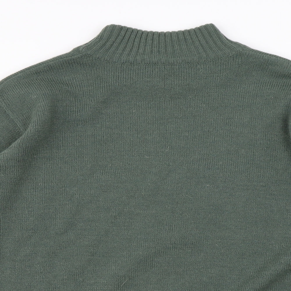 Daxon Mens Green   Pullover Jumper Size M