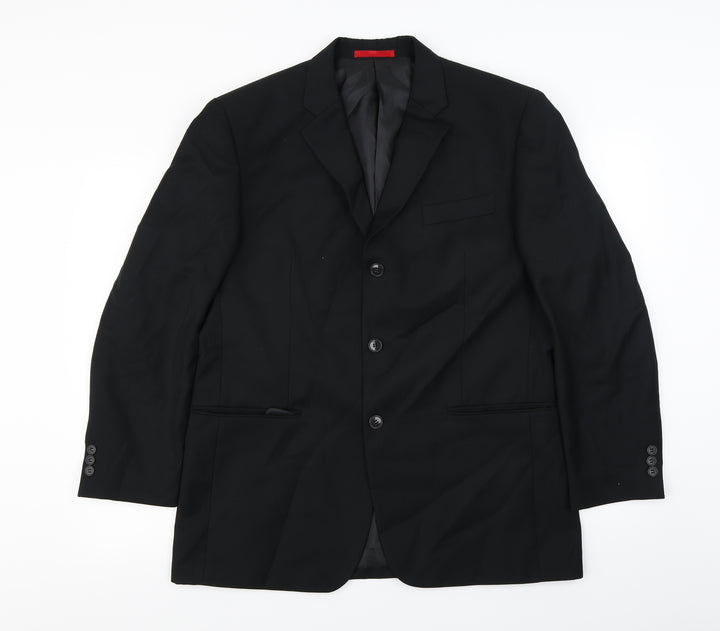 Burton Mens Black   Jacket Blazer Size 42