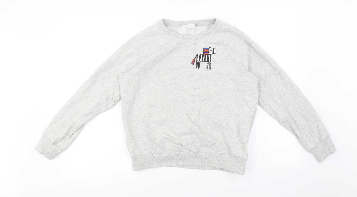 NEXT Boys Grey   Pullover Jumper Size 13 Years