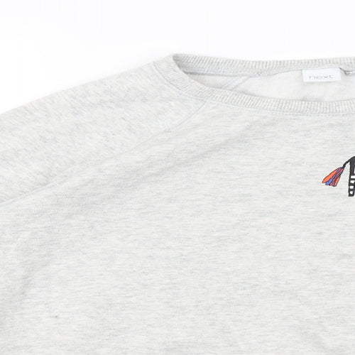 NEXT Boys Grey   Pullover Jumper Size 13 Years