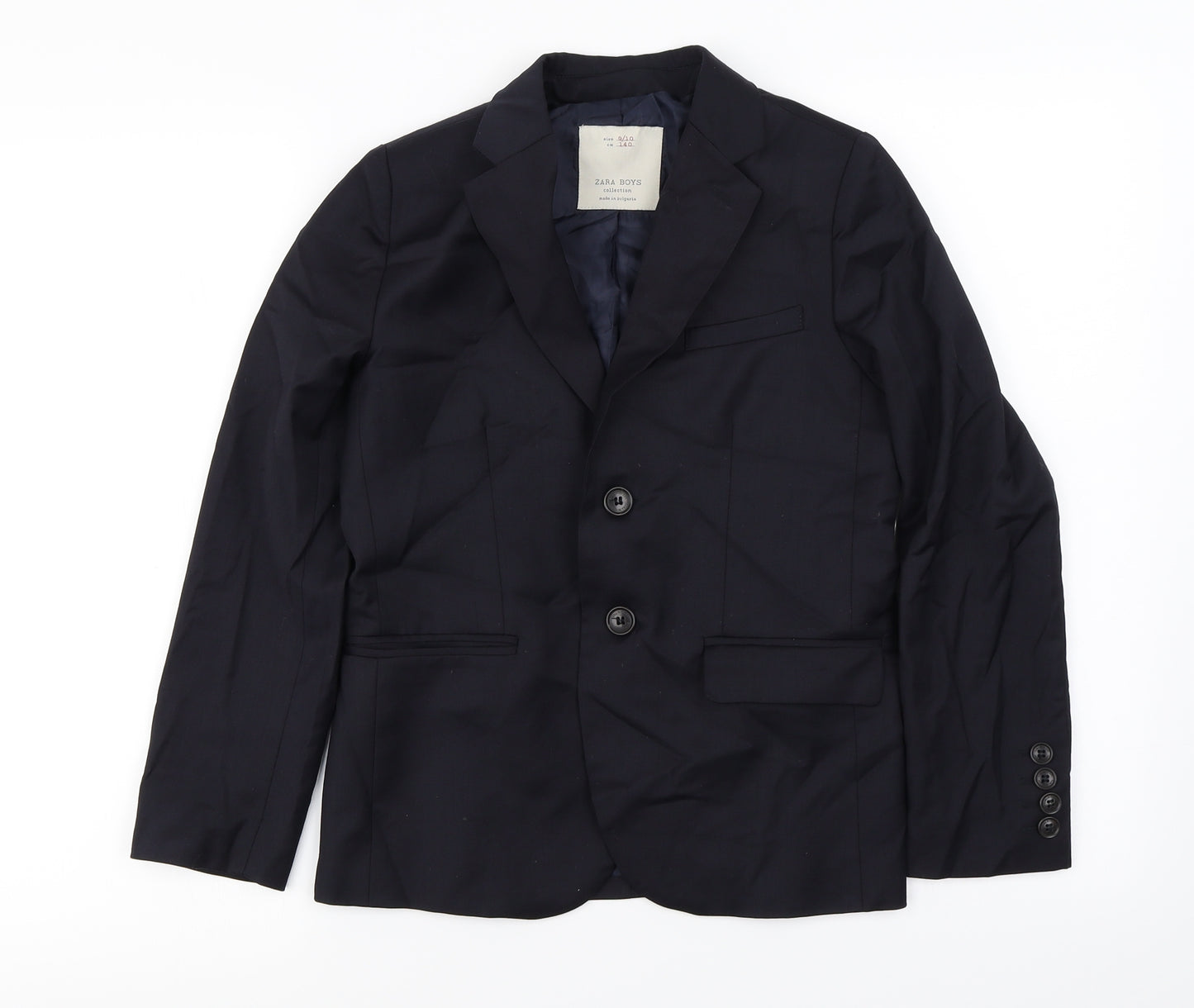 Zara Boys Blue   Jacket Blazer Size 9-10 Years