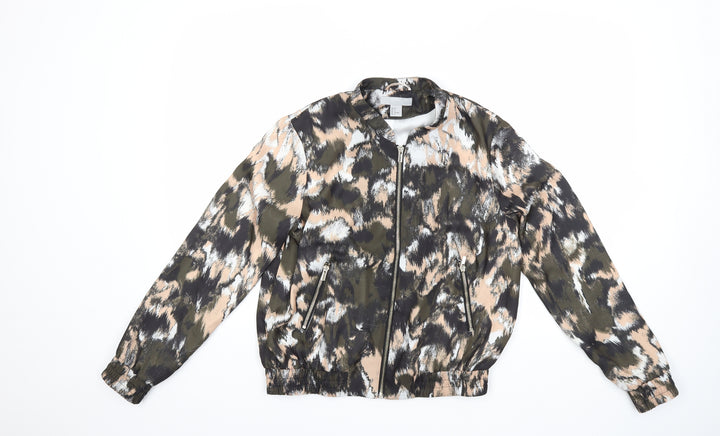 H&M Womens Green Jacket Size 10