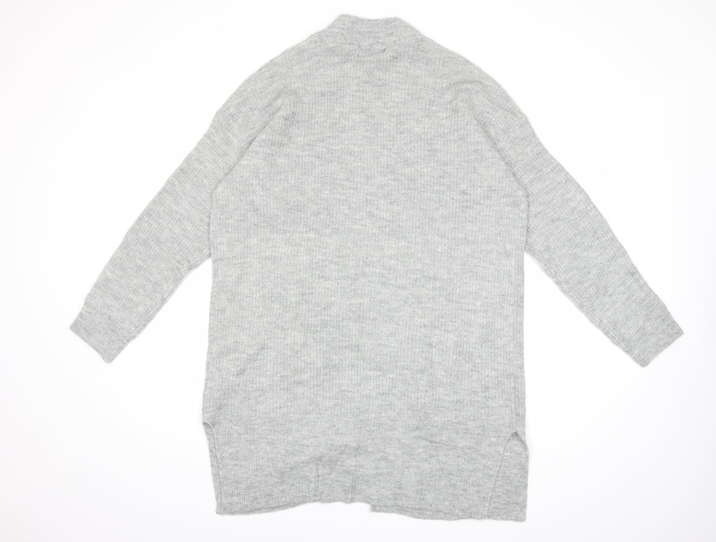 Avenue Womens Grey  Knit Cardigan Jumper Size 14