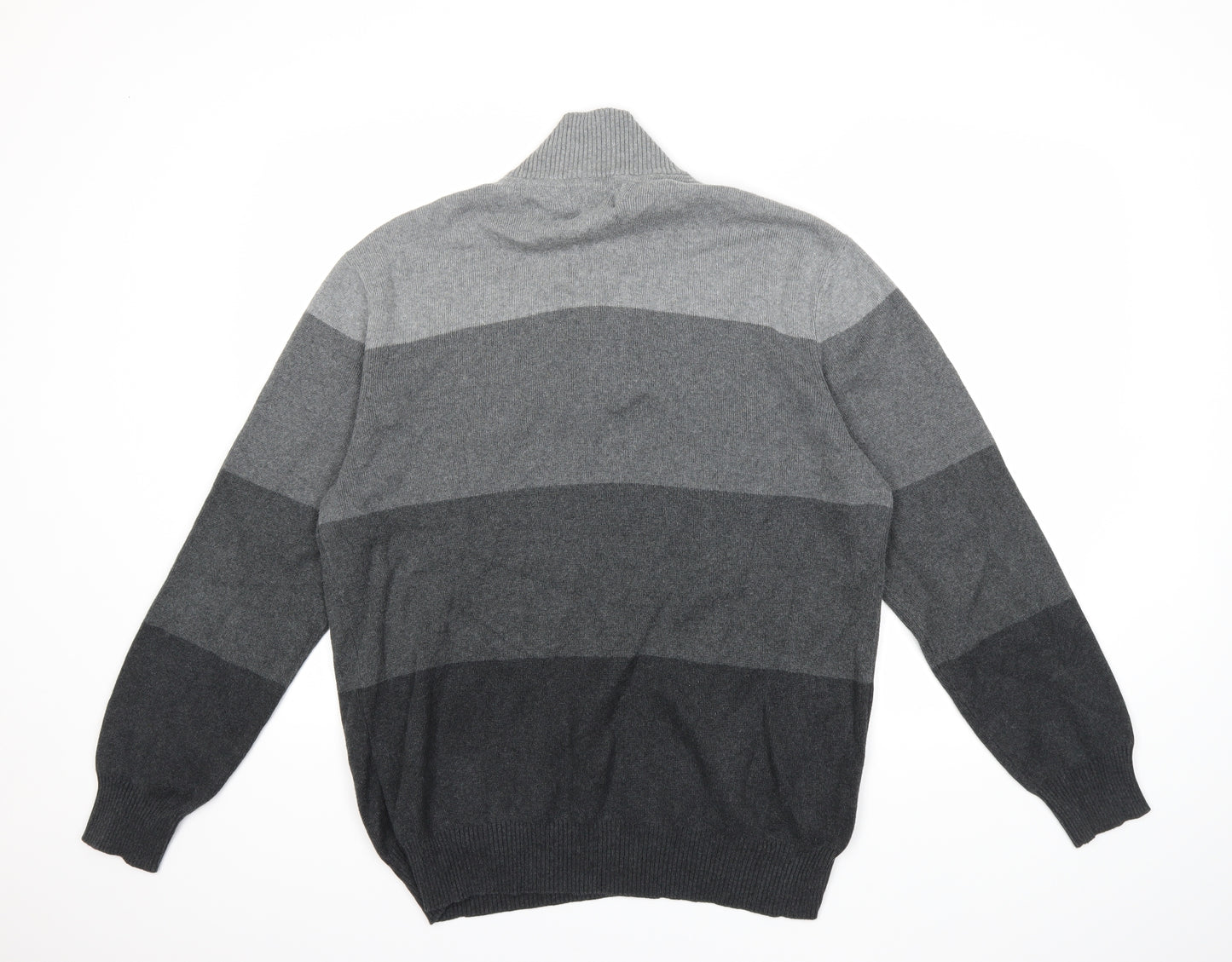 Maine Mens Grey   Pullover Jumper Size L