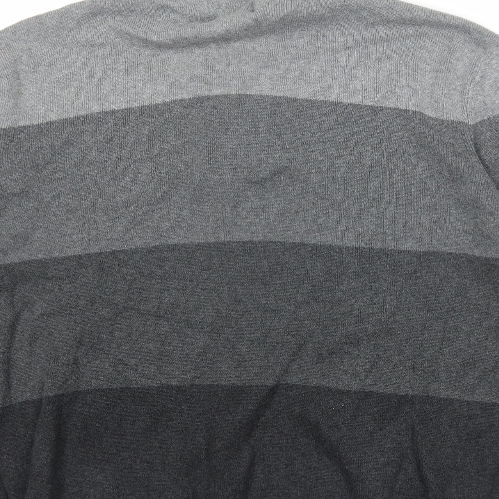 Maine Mens Grey   Pullover Jumper Size L