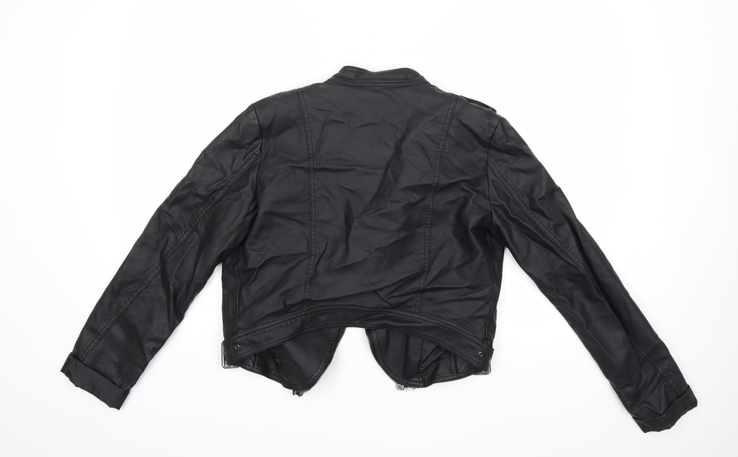Coffee Shop Womens Black   Jacket Coat Size L