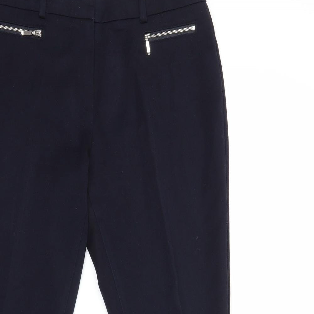 Marks and Spencer Womens Blue   Trousers  Size 12 L27 in