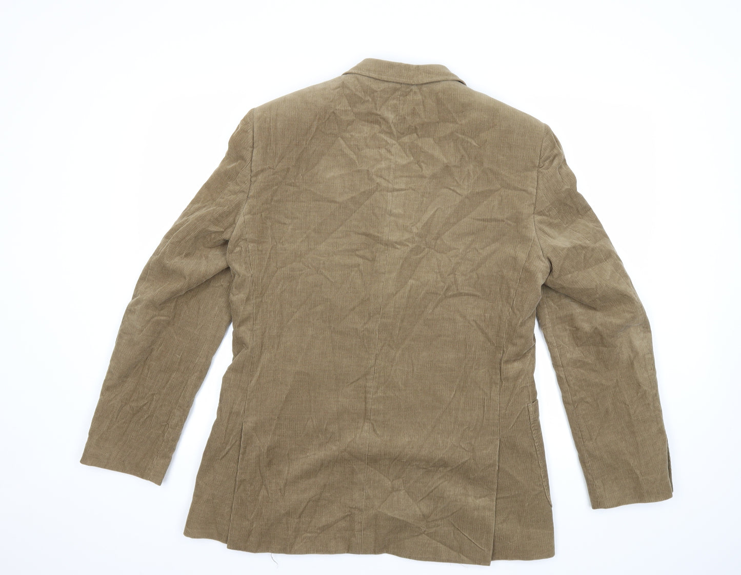 NEXT Mens Brown  Corduroy Jacket Suit Jacket Size 38