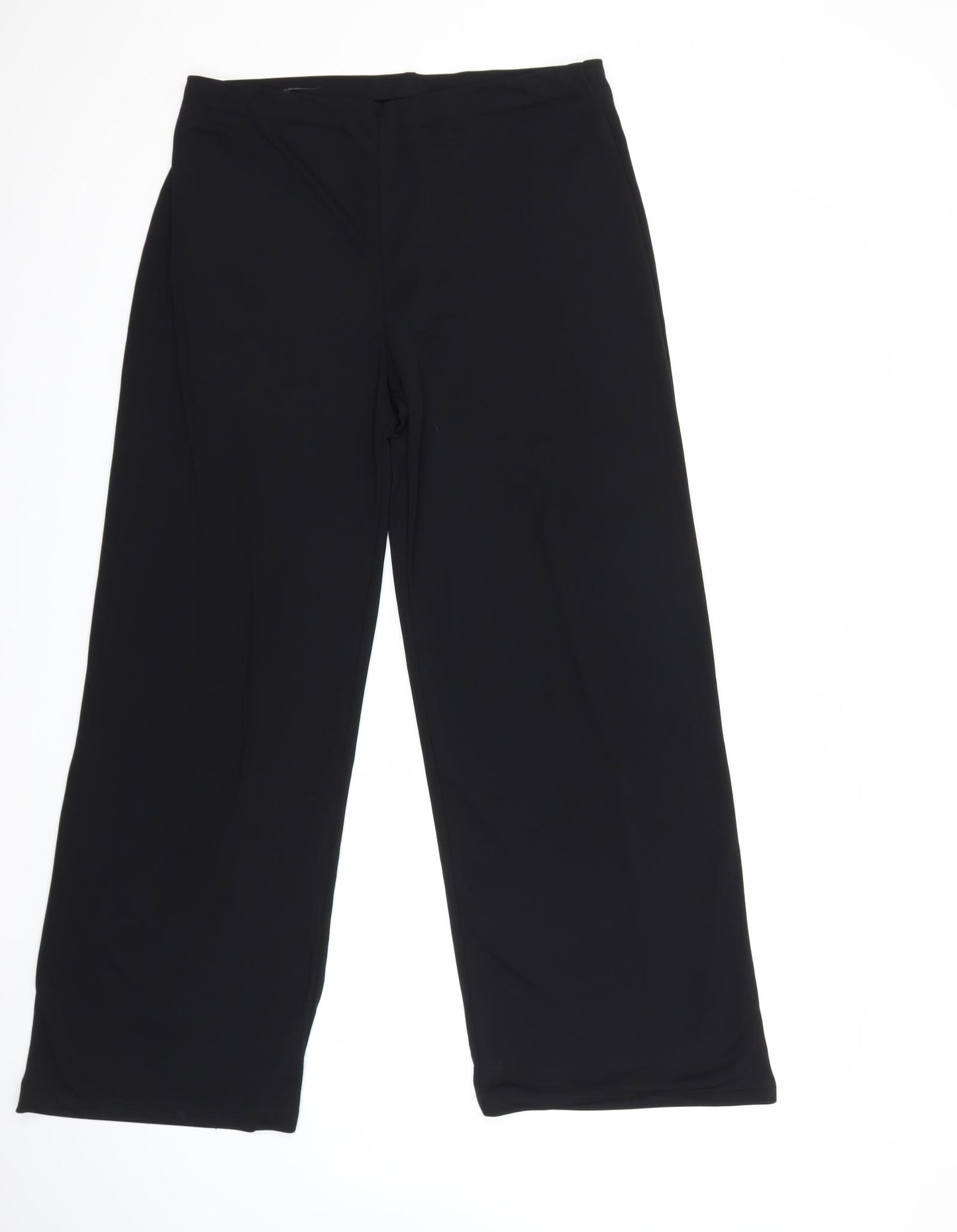 Marks and Spencer Womens Black   Trousers  Size 12 L28 in