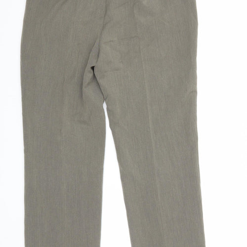 Marks and Spencer Womens Grey   Trousers  Size 12 L26 in