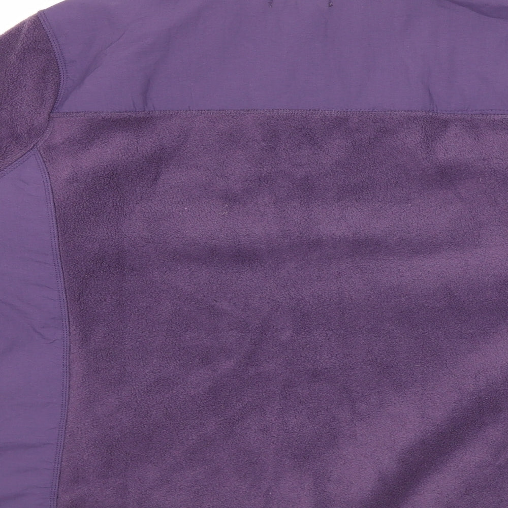 Papaya Womens Purple  Fleece Jacket Coat Size 20
