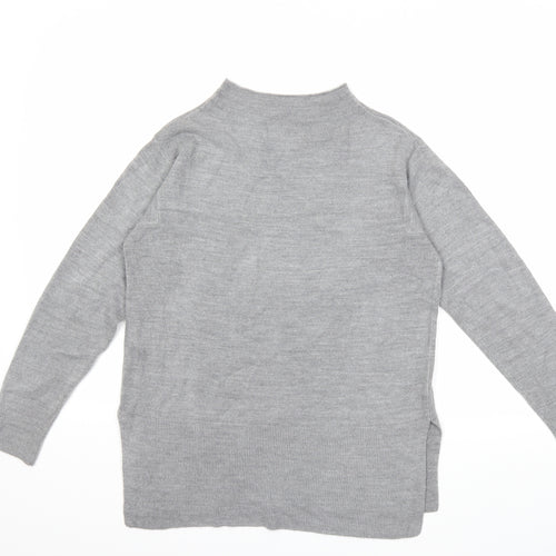 Marks and Spencer Womens Grey  Knit Pullover Jumper Size XS