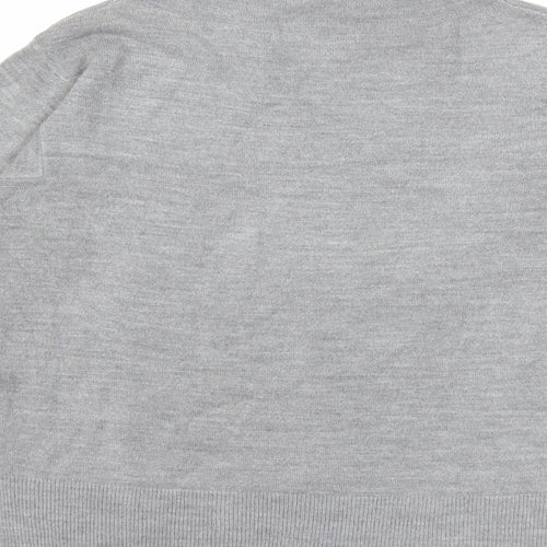 Marks and Spencer Womens Grey  Knit Pullover Jumper Size XS