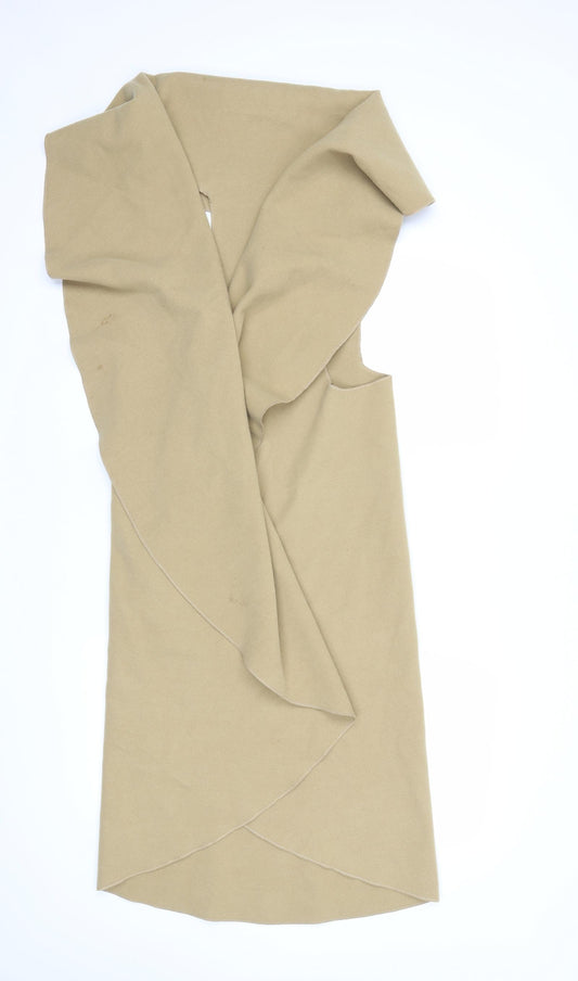 Front view of Preworn women’s beige jacket, size S