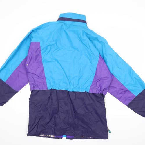 SKAYZER Mens Blue   Rain Coat Coat Size S