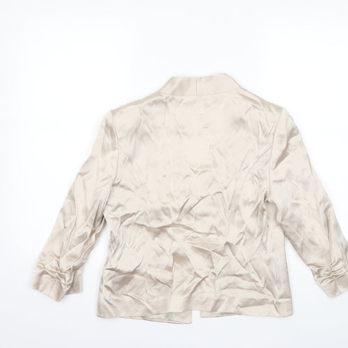 Coast Womens Gold   Jacket Blazer Size 12