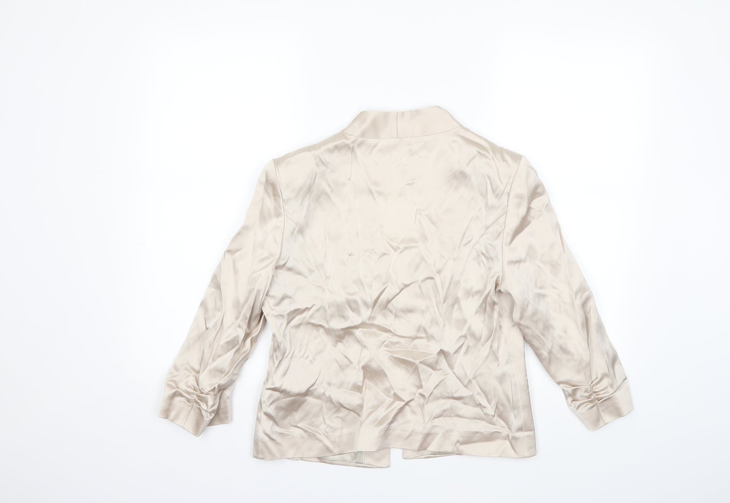 Coast Womens Gold   Jacket Blazer Size 12