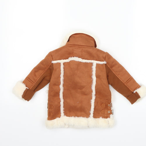 River Island Baby Brown   Jacket Coat Size 12-18 Months