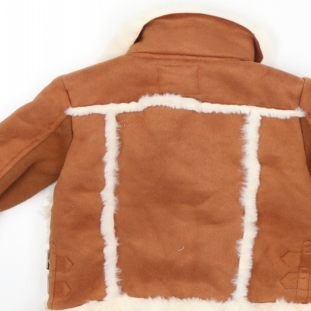 River Island Baby Brown   Jacket Coat Size 12-18 Months