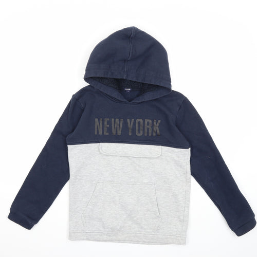 Kiabi Boys Blue   Pullover Hoodie Size 12 Years