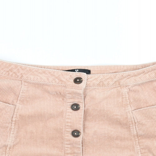Very Womens Pink   A-Line Skirt Size 12