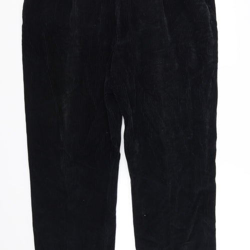 M&S Collection Womens Black   Trousers  Size 34 in L31 in