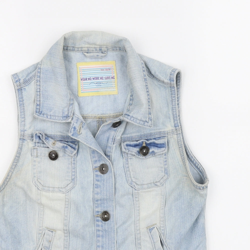 New Look Womens Blue   Jacket  Size 10
