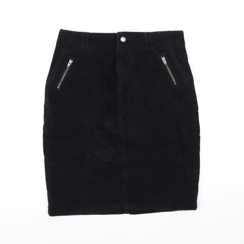 TU Womens Black   A-Line Skirt